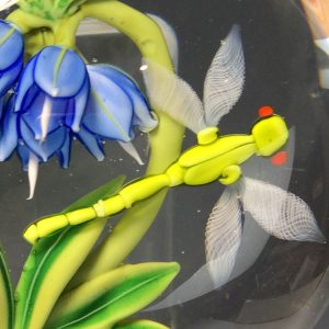 Small Bluebell & Dragonfly Pwt by Clinton Smith